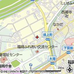 富山県高岡市橋上町周辺の地図