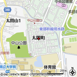 〒939-0361 富山県射水市太閤町の地図