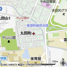 富山県射水市太閤町90周辺の地図