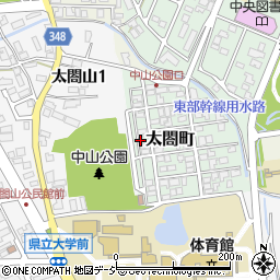 富山県射水市太閤町12周辺の地図