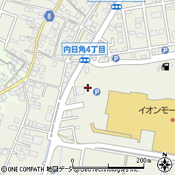 石川県かほく市内日角ヌ周辺の地図