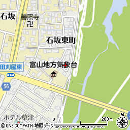 富山県富山市石坂東町7周辺の地図
