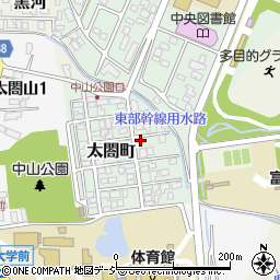 富山県射水市太閤町88周辺の地図