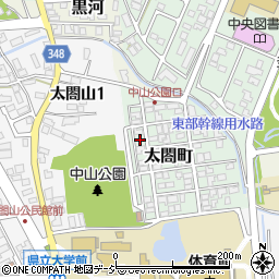 富山県射水市太閤町11-3周辺の地図