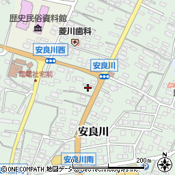 茨城県高萩市安良川657周辺の地図