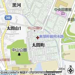 富山県射水市太閤町56周辺の地図