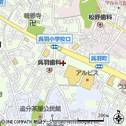 北陸銀行カーマ呉羽店前 ＡＴＭ周辺の地図