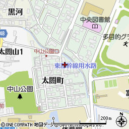 富山県射水市太閤町84周辺の地図