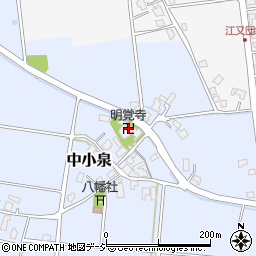 明覚寺周辺の地図