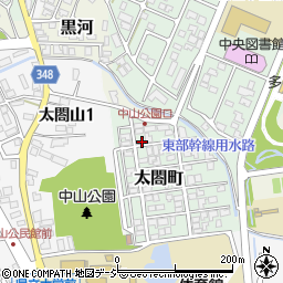 富山県射水市太閤町38周辺の地図