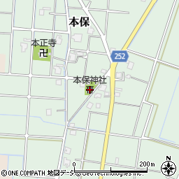 富山県高岡市本保298周辺の地図