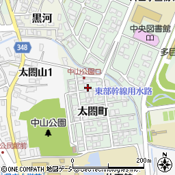 富山県射水市太閤町44周辺の地図