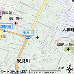 茨城県高萩市安良川69周辺の地図