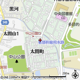 富山県射水市太閤町81-2周辺の地図