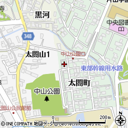 富山県射水市太閤町8周辺の地図