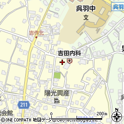 ハート薬局　呉羽店周辺の地図