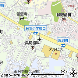 住まいるオスカー呉羽営業所周辺の地図