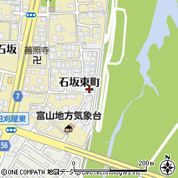 富山県富山市石坂東町23周辺の地図
