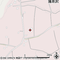 栃木県日光市薄井沢693周辺の地図
