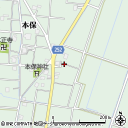 富山県高岡市本保247周辺の地図