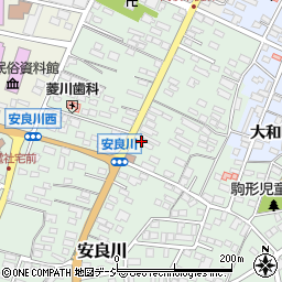 茨城県高萩市安良川66周辺の地図