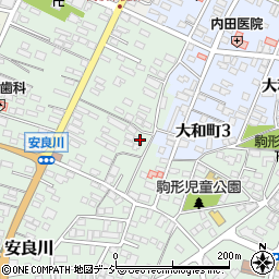 茨城県高萩市安良川54-1周辺の地図