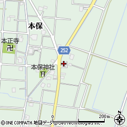 富山県高岡市本保245周辺の地図