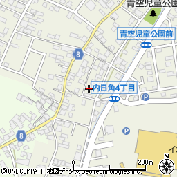 石川県かほく市内日角ト40-1周辺の地図