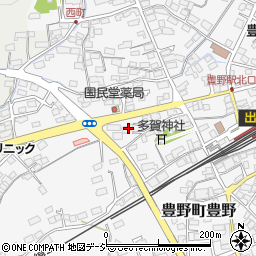 長野県長野市豊野町豊野1303-3周辺の地図