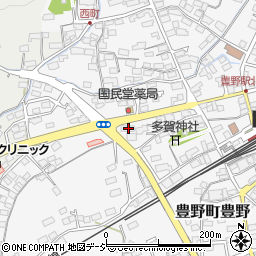 長野県長野市豊野町豊野1305周辺の地図