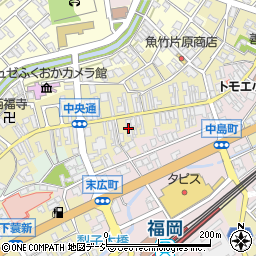 福岡館周辺の地図
