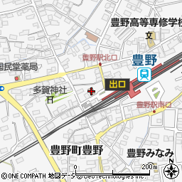 長野市商工会　豊野支所周辺の地図