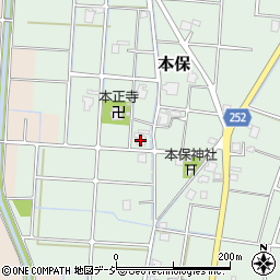 富山県高岡市本保184周辺の地図