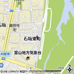 富山県富山市石坂東町25周辺の地図