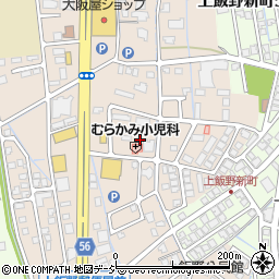 富山県富山市上飯野周辺の地図
