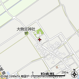 石川県かほく市狩鹿野イ周辺の地図