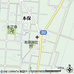 富山県高岡市本保241周辺の地図