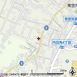 石川県かほく市内日角ト53周辺の地図