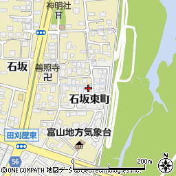 石坂東町公園周辺の地図