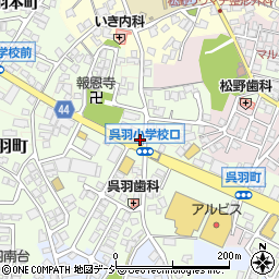 富山県富山市呉羽本町6956周辺の地図