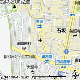 富山市消防団桜谷分団周辺の地図