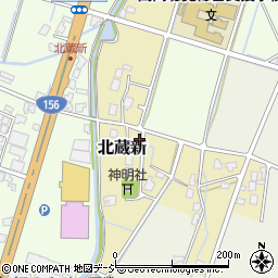 富山県高岡市北蔵新33周辺の地図