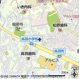 中越クリーンサービス株式会社　富山営業所周辺の地図