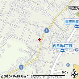 石川県かほく市内日角ト74周辺の地図