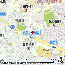 富山県富山市呉羽本町6281周辺の地図