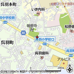 富山県富山市呉羽本町6951-4周辺の地図