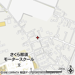 栃木県さくら市氏家3464-47周辺の地図