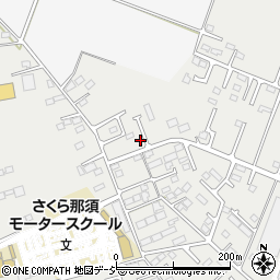 栃木県さくら市氏家3464-46周辺の地図