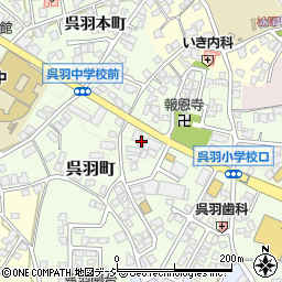 富山育英センター呉羽校周辺の地図