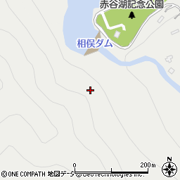 相俣ダム周辺の地図